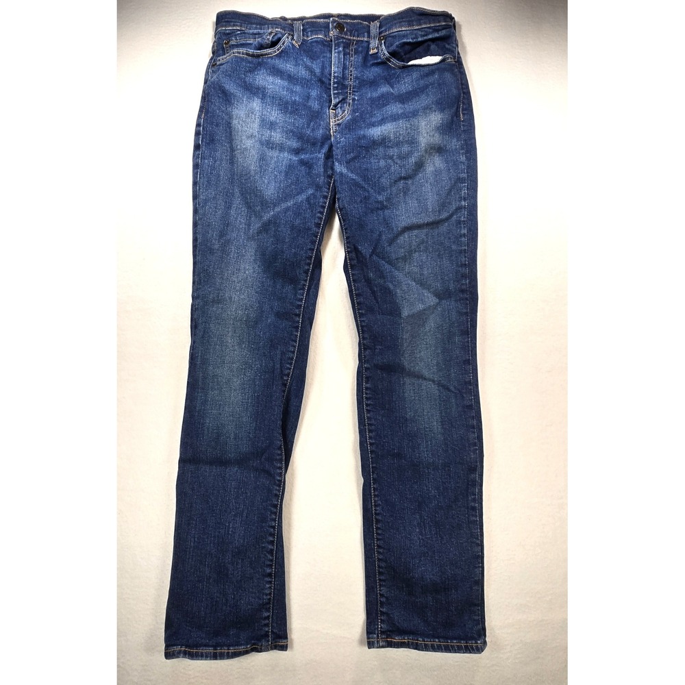 Levis 511 Slim Fit Mens Jeans Blue Denim 34x32 Medium Wash Stretch‎ 04511-1151